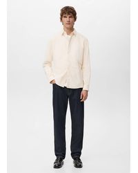 Mango - 100% Cotton Oxford Shirt - Lyst