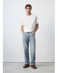 Mango - Regular Fit T-Shirt 190Gsm - Lyst