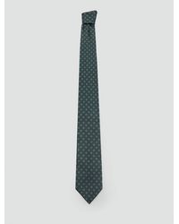Mango - Printed Silk Tie - Lyst