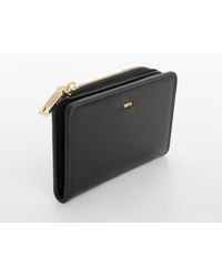 Mango - Embossed Wallet With Logo - Lyst