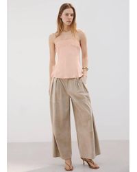 Mango - Lace Trim Top - Lyst