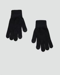 Mango - Knitted Gloves - Lyst