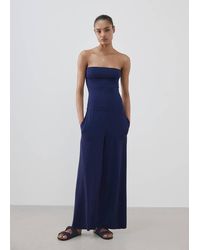 Mango - Fitted Bandeau Top - Lyst
