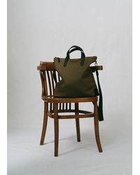 Mango - 100% Cotton Tote Bag With Adjustable Strap - Lyst