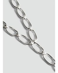 Mango - Lariat-Design Necklace - Lyst