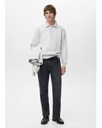 Mango - Regular-Fit Polo Sweatshirt - Lyst