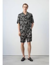 Mango - Regular-Fit Printed Shirt - Lyst