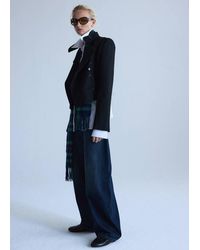 Mango - 100% Wool Suit Jacket With Buttons - Lyst