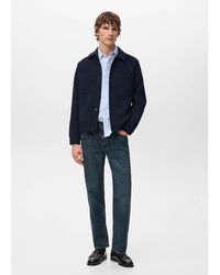 Mango - Wool-Blend Jacket With Pockets - Lyst