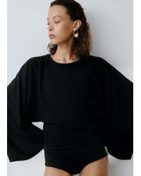 Mango - Earrings With Relief Design - Lyst