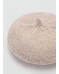 Mango - Striped Beret Medium - Lyst