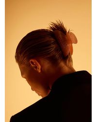 Mango - Pearlescent-Effect Hair Clip With Crystals - Lyst