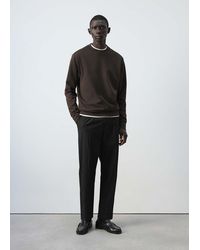 Mango - Cotton-Blend Regular-Fit Sweatshirt - Lyst