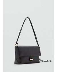 Mango - Shoulder Bag With Strap - Lyst