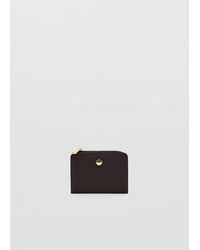 Mango - Small Nylon Wallet - Lyst