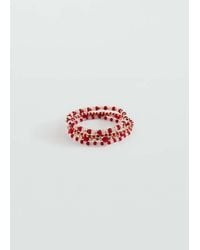 MANGO TEEN - Set Of 4 Combined Bracelets - Lyst