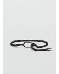 MANGO TEEN - Rope Belt With Buckle - Lyst