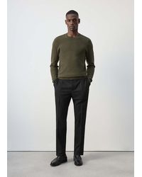 Mango - Fine-Knit Jersey - Lyst