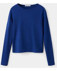 Mango - Fitted Boat-Neck Sweater - Lyst