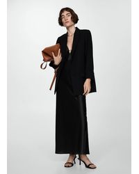 Mango - Tailored Jacket With Turn-down Sleeves - Lyst