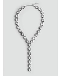 Mango - Long Chain Necklace - Lyst