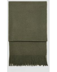 Mango - Fringed Edge Scarf - Lyst