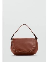 Mango - Crossbody Bag With Flap - Lyst