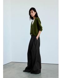 Mango - V-Neck Buttoned Cardigan - Lyst