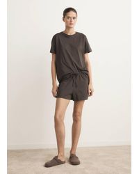 Mango - Cotton Two-Piece Short-Sleeved Pyjamas - Lyst