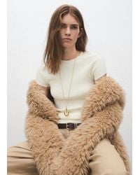 Mango - Collana Ciondolo Goccia Oro - Lyst