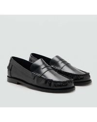 MANGO TEEN - Leather Loafers - Lyst