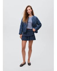 MANGO TEEN - Ruffled Cotton Skirt - Lyst