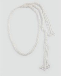 MANGO TEEN - Long Beaded Necklace - Lyst