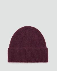 Mango - Rippstrickmütze - Lyst