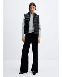 Mango - Ultra-light Quilted Gilet - Lyst