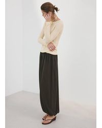 Mango - Fine-Knit Sweater - Lyst