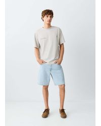 MANGO TEEN - Printed Cotton-Blend T-Shirt - Lyst