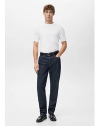 Mango - Pack Of 2 Stretch Cotton T-Shirts - Lyst