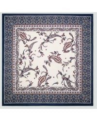 Mango - Paisley Print Scarf - Lyst