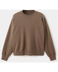 Mango - Oversized Round-Neck Sweater - Lyst