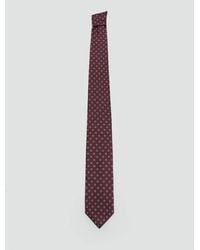 Mango - Printed Silk Tie - Lyst