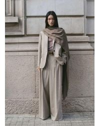 Mango - Wool-Blend Suit Blazer - Lyst