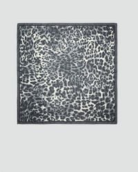 Mango - Leopard Print Square Scarf - Lyst