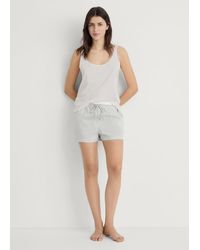 Mango - Pyjama Top With Straps - Lyst