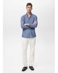 Mango - Regular-Fit 100% Cotton Shirt - Lyst