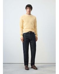 Mango - Medium-Knit Microstructure Sweater - Lyst