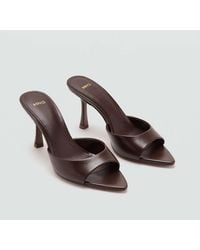 Mango - Pointed Heel Sandals - Lyst