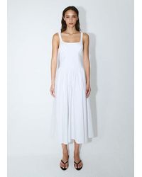 Mango - A-Line Dress With An Open Back - Lyst