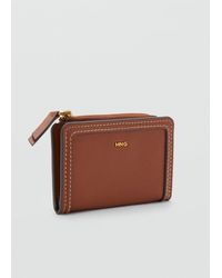 Mango - Small-Effect Wallet - Lyst