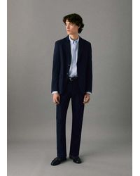 MANGO TEEN - Straight-Fit Suit Jacket - Lyst